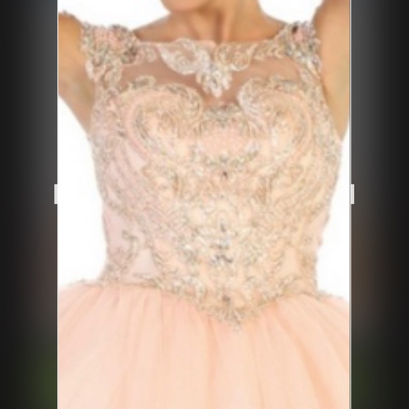 New formal ball gown, quiencenara pageant dress - Picture 2 of 4